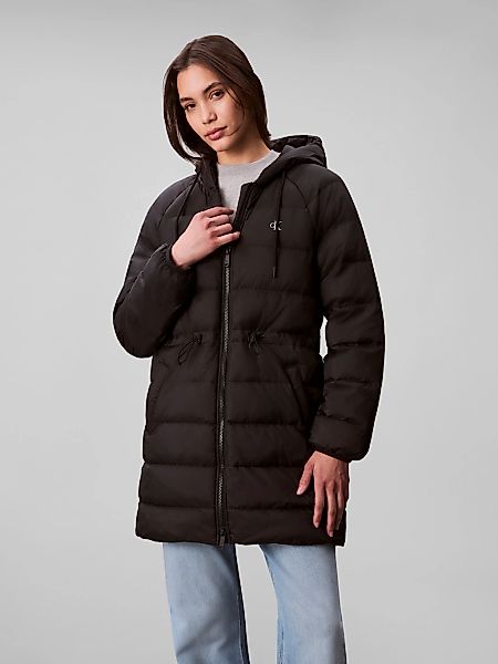 Calvin Klein Jeans Steppmantel "LGHTWGHT LG MD LNGTH", Mit Rundhalsausschni günstig online kaufen