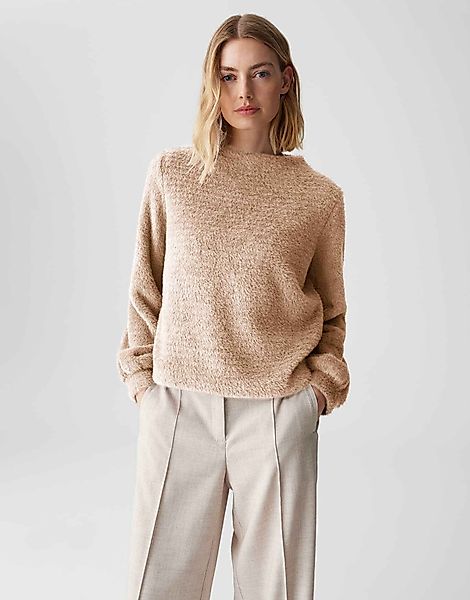 OPUS Sweatshirt GUFEMI aus flauschigem Effektgarn günstig online kaufen