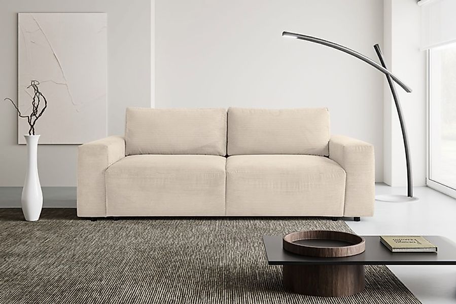 WERK2 Schlafsofa »Lima, inkl. Bettkasten, bequem, Mega Sofa: Breite 245 cm« günstig online kaufen