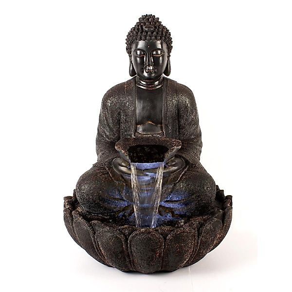 INTERGARDEN Wasserspiel Zimmerbrunnen, Kaskadenbrunnen Außen, Gartenbrunnen günstig online kaufen