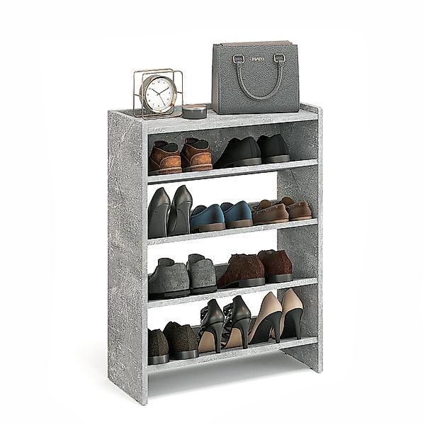 KOMTO Schuhregal Elexis 4 Schmal - günstig online kaufen