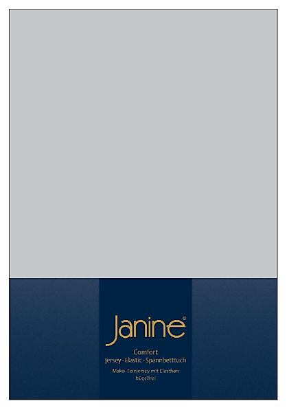 Janine Spannbetttuch Comfort - Elastic-Jersey, Mako-Feinjersey, Bettlaken S günstig online kaufen