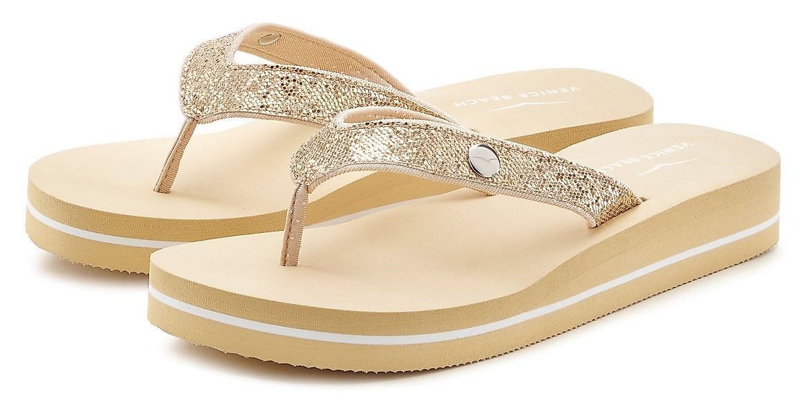 Venice Beach Sandale, Pantolette Badezehentrenner Zehentrenner, Badeschuh u günstig online kaufen