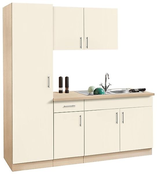 wiho Küchen Küche »Kiel« ohne E-Geräte, Breite 190 cm, Tiefe 60 cm günstig online kaufen
