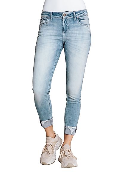 Zhrill 7/8-Jeans Skinny Jeans ZHNOVA Blau günstig online kaufen