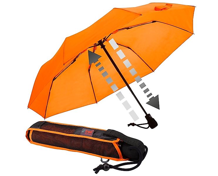 EuroSCHIRM Taschenregenschirm "light trek automatic" kompakte Größe, mit Au günstig online kaufen