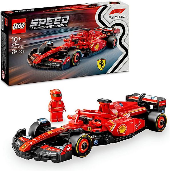 LEGO® Ferrari SF-24 F1® Rennauto (77242), LEGO® Speed Champions Konstruktio günstig online kaufen