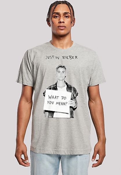 F4NT4STIC T-Shirt "Justin Bieber What Do You Mean", Premium Qualität günstig online kaufen