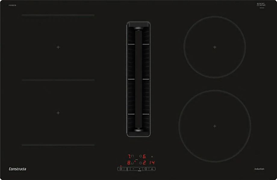 Constructa Kochfeld mit Dunstabzug "CV438236" günstig online kaufen