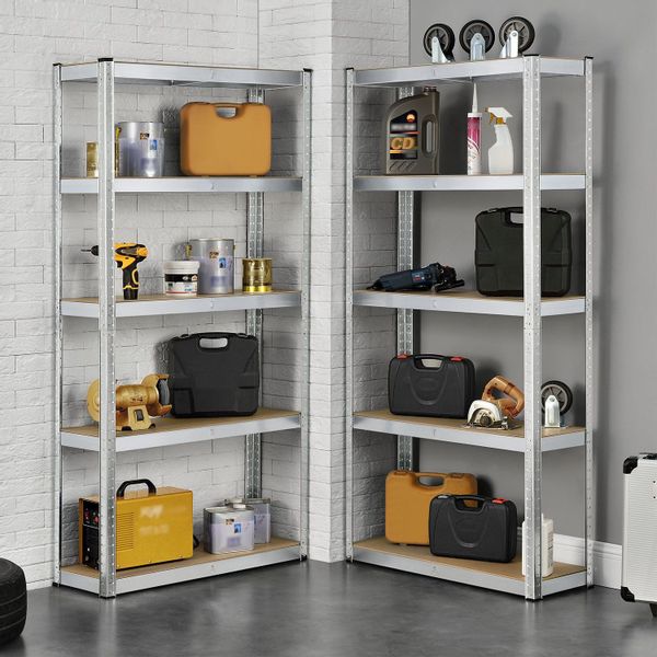 Juskys Schwerlastregal Basic, 2-tlg., Regalsystem mit günstig online kaufen