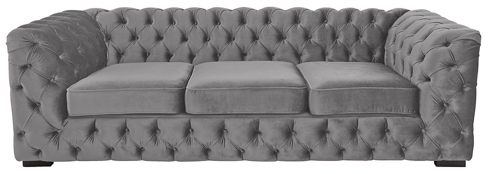 Home affaire Chesterfield-Sofa "Kalina" klassische Chesterfield-Knopfheftun günstig online kaufen