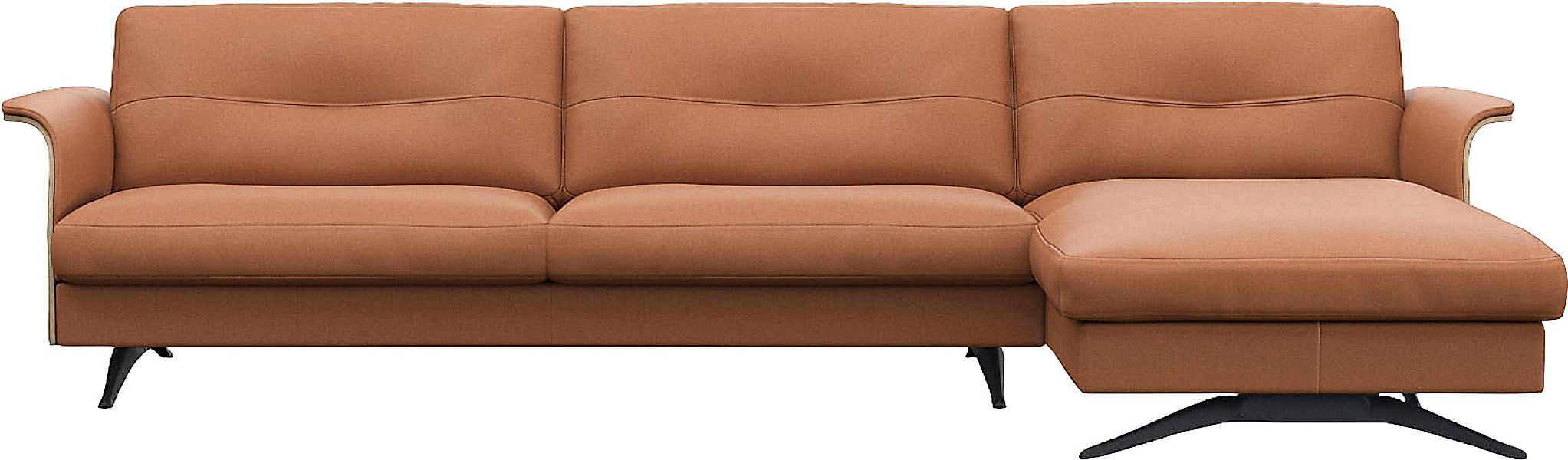 FLEXLUX Ecksofa »Glow, super bequem durch hochwertigem Sitzaufbau mit Feder günstig online kaufen