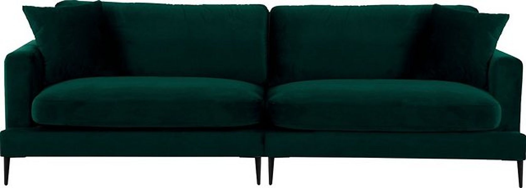 Leonique Big-Sofa "Cozy elegantes Designsofa, Maße B/T/H: 252/97/80 cm", mi günstig online kaufen