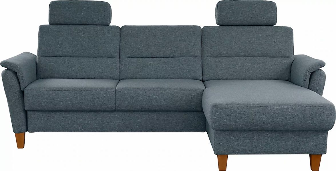 Home affaire Ecksofa »Palmera L-Form«, Federkern, wahlweise mit Bettfunktio günstig online kaufen
