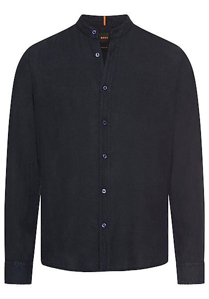 BOSS ORANGE Langarmhemd Race mit Stehkragen günstig online kaufen