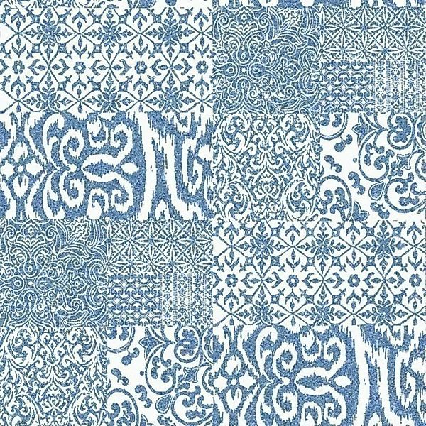DesignID Vliestapete Luxuriöse Tapete VD219149 Blau Vintage Tapete günstig online kaufen