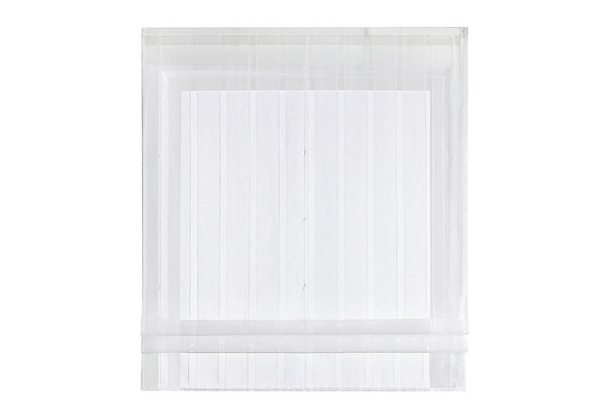 Joyswahl Raffrollo, mit Klettband, Wohnzimmer Voile Küche Raffgardine Landh günstig online kaufen