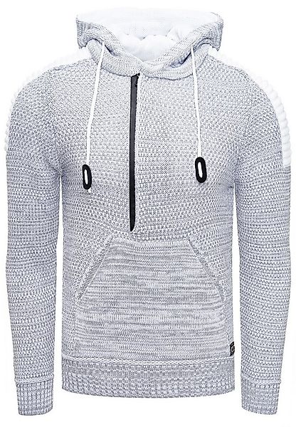 Rusty Neal Kapuzensweatshirt Knitwear mit praktischem Reißverschluss günstig online kaufen