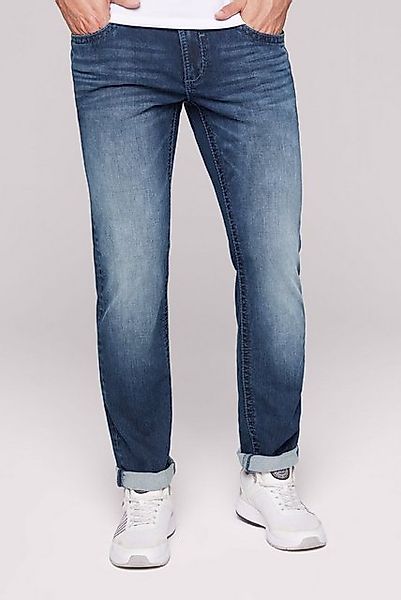 CAMP DAVID Regular-fit-Jeans mit Bleaching-Effekten günstig online kaufen
