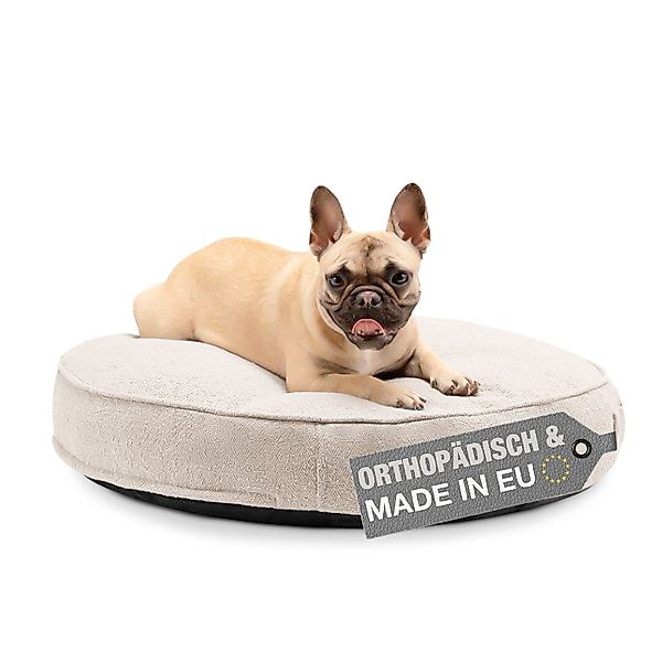 Freudentier Hundekorb Orthopädisches Hundebett rund, flauschig günstig online kaufen