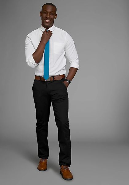 Mans World Krawatte in klassischen Farben & Slim-Breite - neue Farben borde günstig online kaufen