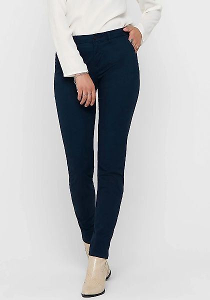 ONLY Chinohose ONLPARIS REG CHINO PANT gepflegte Hose mit schmaler Beinform günstig online kaufen