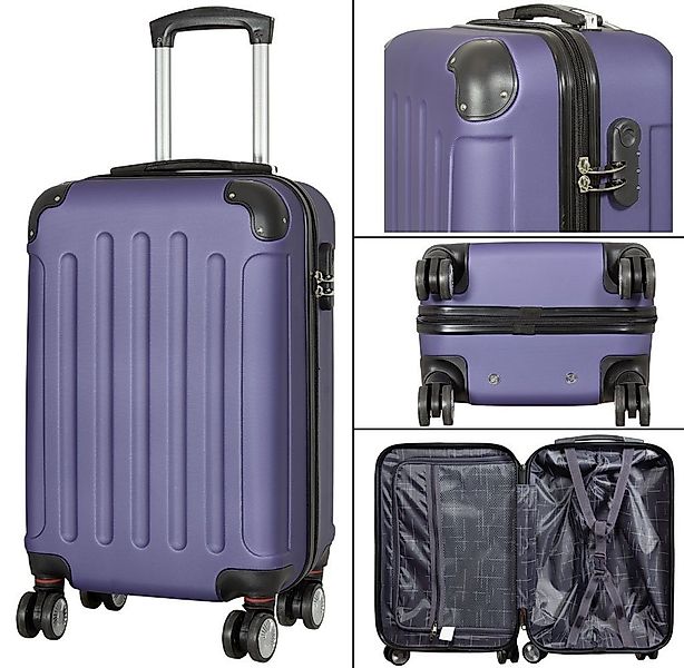 MONOPOL® Hartschalen-Trolley Hartschalen-Trolley Reisekoffer ABS Hartschale günstig online kaufen