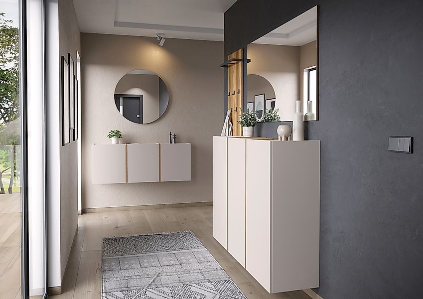 GERMANIA Garderoben-Set "GW-Libbiano Plus" 2 Stk. tlg. günstig online kaufen