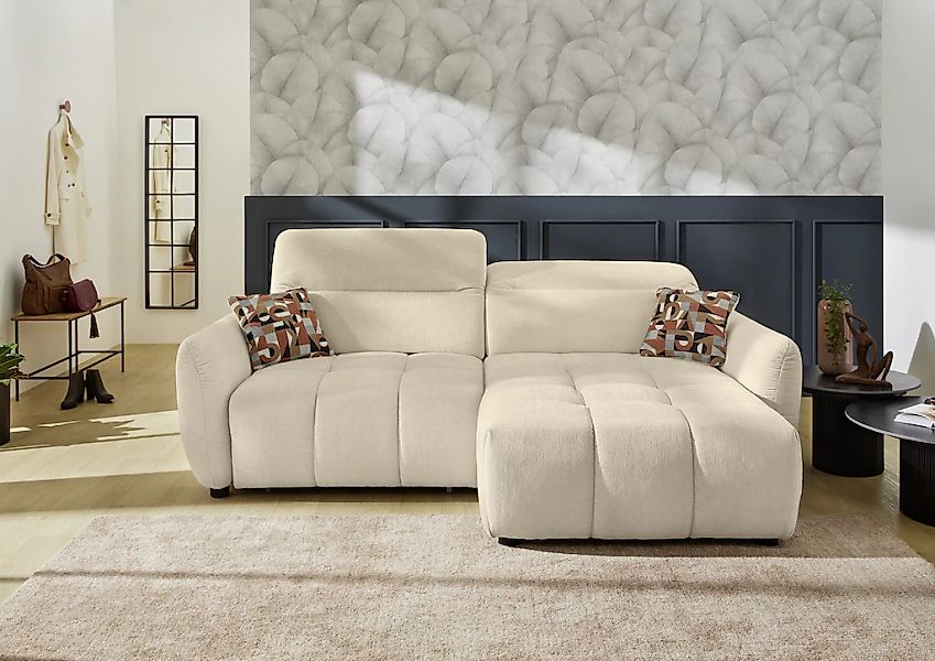 Jockenhöfer Gruppe Ecksofa "Zoom, L-Form, 140kg Belastbarkeit je Sitzplatz" günstig online kaufen