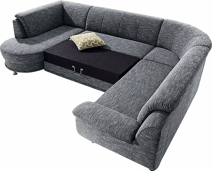 TRENDMANUFAKTUR Wohnlandschaft »Rondo, U-Form« inkl.Federkern, wahlweise mi günstig online kaufen