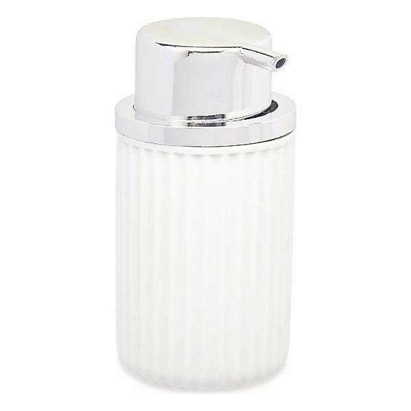 Seifenspender 420 Ml Weiß Kunststoff (7 X 14,5 X 8,5 Cm) günstig online kaufen