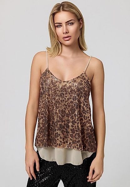 Worldclassca Paillettenshirt Worldclassca Paillettenshirt Leopard Muster To günstig online kaufen