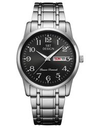 S&T Design Quarzuhr Herren Uhr Edelstahl günstig online kaufen