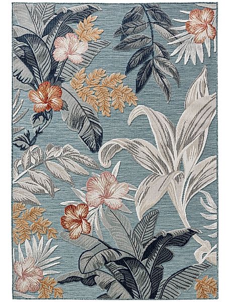 benuta Outdoorteppich Flora, rechteckig, Höhe: 5 günstig online kaufen