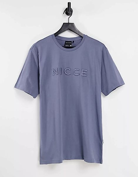 Nicce – Mercury – T-Shirt in Blau günstig online kaufen