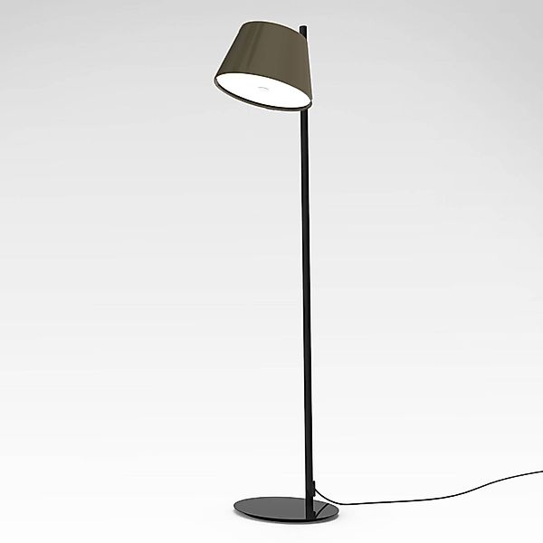 MARSET Tam Tam P Stehleuchte, 1-fl, braungrau günstig online kaufen