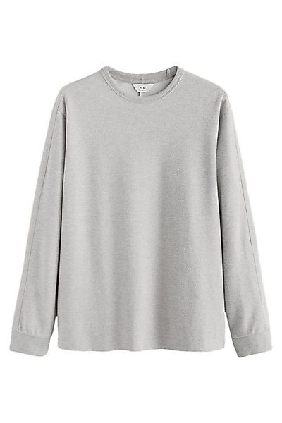 Next Langarmshirt Geripptes, gemütliches Langarmshirt (1-tlg) günstig online kaufen