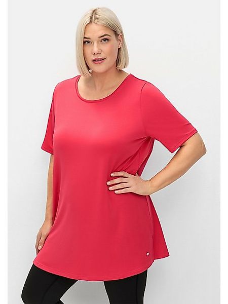 Sheego Longshirt Große Größen mit atmungsaktiver, schnelltrocknender Funkti günstig online kaufen