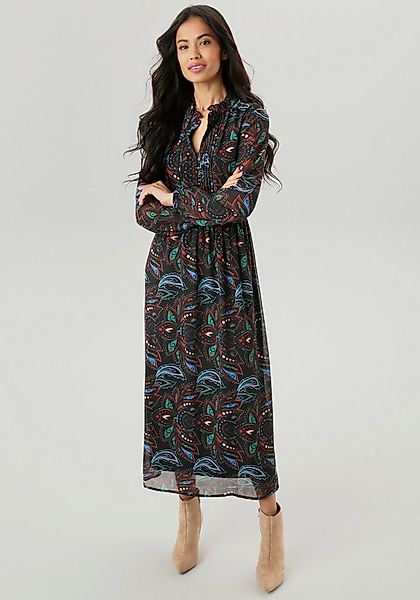 Aniston SELECTED Maxikleid mit aufwendiger und dekorativer Biesenverarbeitu günstig online kaufen