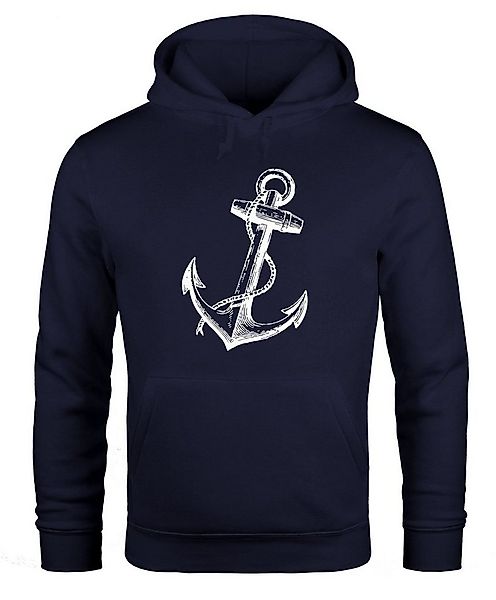 MoonWorks Hoodie Hoodie Herren Anker Anchor Sweatshirt mit Kapuze Kapuzenpu günstig online kaufen