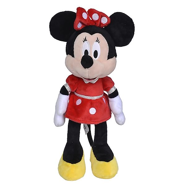 Disney Plüschfigur Minnie Maus 35 cm Rot günstig online kaufen