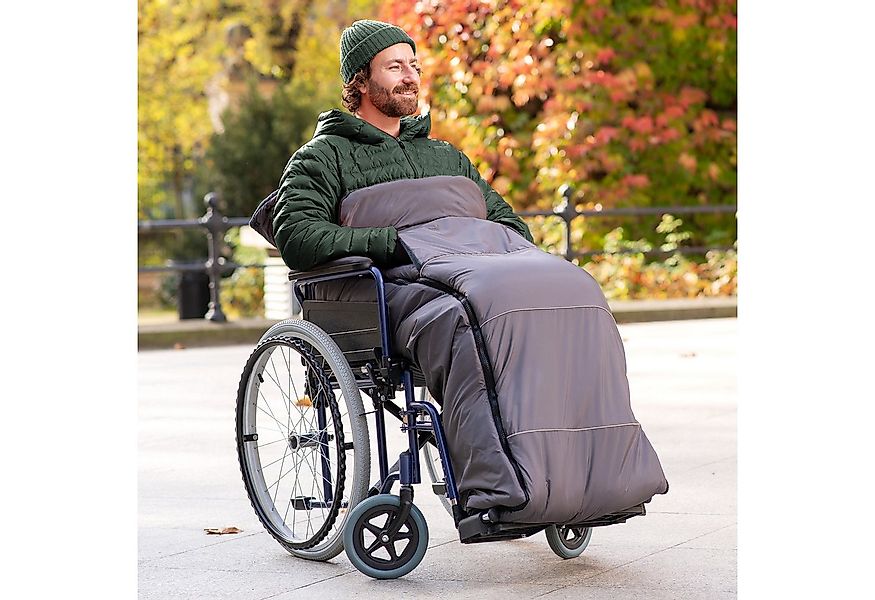 novely® Fußsack OWEN Rollstuhl-Fußsack aus Soft Fleece - Für Rollstühle ohn günstig online kaufen