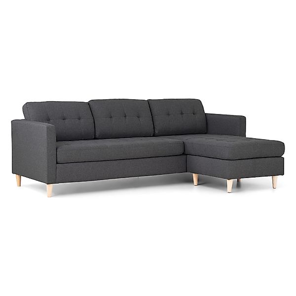 ebuy24 Marino Sofa Chaiselongsofa Rechts oder Links Gewendet in DunkelGraue günstig online kaufen