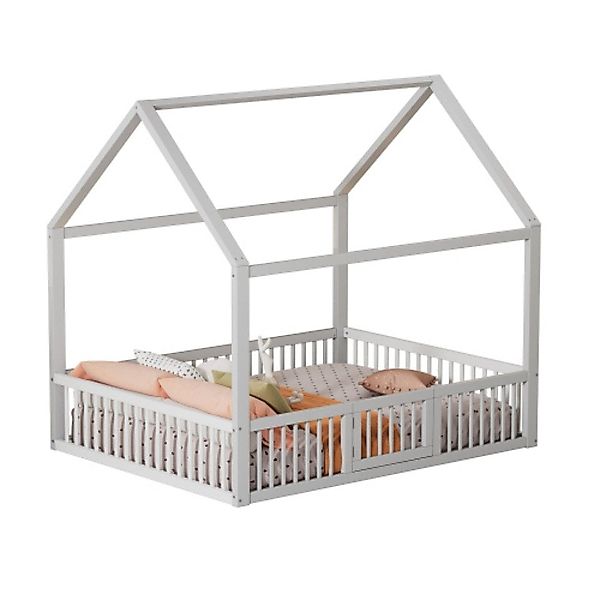 TavilaEcon Kinderbett Massivholzbett Flachbett Hausbett aus günstig online kaufen