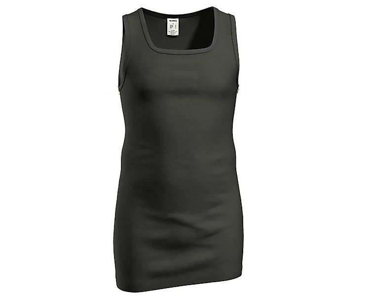 HERMKO Unterhemd 40027 40027 Herren Tank Top  in extralang aus Merinowolle günstig online kaufen