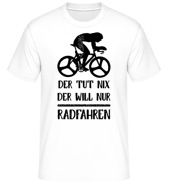 Der Tut Nix Nur Radfahren · Shirtinator Männer T-Shirt günstig online kaufen