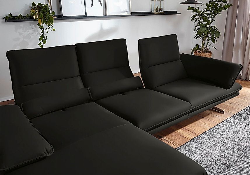W.SCHILLIG Ecksofa "broadway, Designsofa mit tollem Sitzkomfort, L-Form", S günstig online kaufen