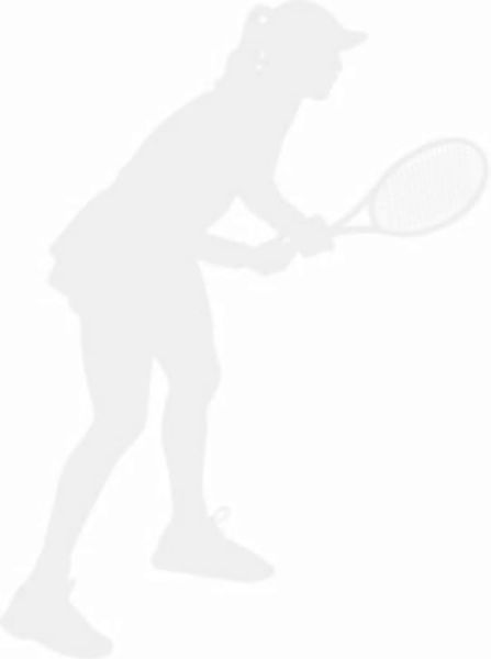 EmmiJules Wandtattoo Tennis Spielerin weiß Gr. 60 x 40 günstig online kaufen