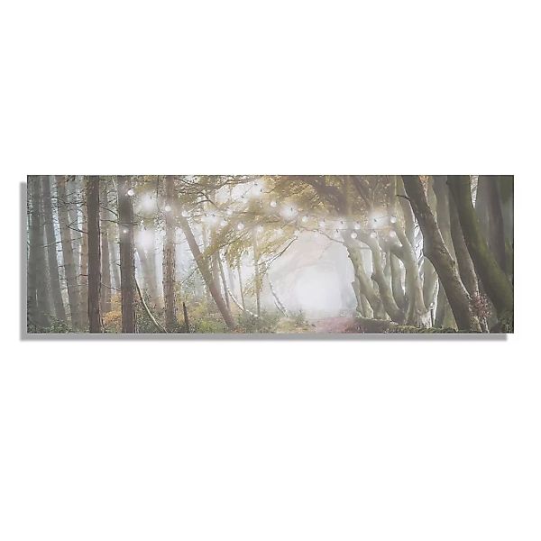 Art for the home LED-Bild »Waldspaziergang LED 30x90cm«, (1 St.) günstig online kaufen