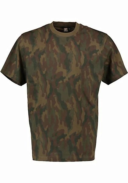 OS-Trachten T-Shirt Davilo Kurzarm Jagdshirt in Camouflage-Optik im 2er-Pac günstig online kaufen